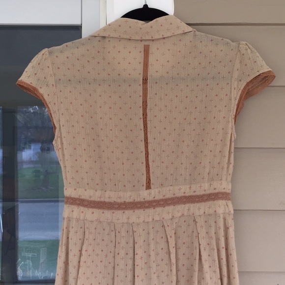 Free People Gauze Dress Size Small - Picture 5 of 7